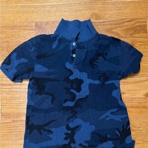 Polo by Ralph Lauren Blue Camouflage Polo Shirt